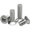 BTRHKMN 5/10/50 pezzi M1.4 M1.6 M2 M2.5 M3 M4 M5 M6 Vite a testa svasata piatta Torx a sei lobi Bullone 304 A2-70 Acciaio inossidabile GB2673(4mm,M2 50pcs)