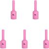 ELECTROMECANICA CANTABRIA ELCAN ELCAN 5 GAS LENS ugelli ceramici GR4 lunghi con diametro interno 6,4 mm per torcia TIG serie WP 17 18 e 26. Consumabili e accessori professionali per saldare con pistola o torcia TIG