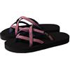 Teva Infradito Olowahu per bambini, Palme Indaco/Rosa Viola, 5 Big Kid