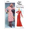 Vogue Patterns VOGUE V2000U5 Vestito da donna DVF Wrap di Diane von Furstenberg U5 (16-18-20-22-24) singolo multicolore