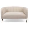 Menzzo Divani, Beige, L128 x P73 x H71 cm