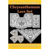 CreateSpace Independent Publishing Platf Chrysanthemum Lace Set Filet Crochet Pattern: Complete Instructions and Chart