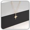 Generic Argento sterling 925 North stella Ciondolo collana Gioielli celeste Catena delicato per anniversario