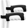 ikBrtaiay 2 stampelle, imbottitura per supporti avambracci, stampelle, imbottitura in silicone, antiscivolo, supporto per avambracci, accessori per controattrito