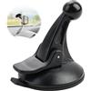 Gments Supporto per navigatore satellitare per auto Garmin di ricambio per parabrezza con ventosa a ventosa con connettore a sfera, compatibile con Garmin Drivesmart Nuvi Zumo Driveassist Camper Van nero
