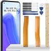 YHX-OU 6,67 per Xiaomi Mi 10T M2007J3SY Xiaomi Mi 10T Pro 5G M2007J3SG M2007J3SP M2007J3SI M2007J17C scheda madre Flex di ricambio cavo flessibile + strumento di installazione