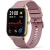 Tobfit Cinturino in Silicone Sportivo per Amazfit GTS/GTS 2/GTS 2 Mini/GTS 2e/GTS 3/GTS 4/GTS 4 Mini/GTR 42mm, 20mm (Fumo Viola)