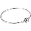 PANDORA Silver bangle bracelet