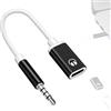 Generico Adattatore Per Auricolari Di Tipo C, Cavo Dongle Da USB C A Aux | Auricolare A Testa Piatta Femminile Typec,Adattatore Per Auricolari Convertitore Di Tipo C, Cavo Adattatore Audio Per Auricolari,