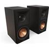 Klipsch Reference Premiere RP-500M II - Coppia di altoparlanti per libreria con tromba Tractrix® ibrida 90° x 90°, tweeter da 1, woofer cerametallic da 5,25 ebano