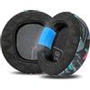 WC Freeze Maxwell 2 - Cuscinetti in gel per Audeze Maxwell 2 | Da Wicked Cushions | Compatibile con Maxwell 2 e Maxwell 2 ANC | Congelare il tessuto di raffreddamento V2 | 90's Black