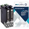 LCL Cartucce d'inchiostro Compatibile per 604 XL C13T10H14010 High Yield | Sostituzione per Epson Expression home XP-2200/XP-2205/XP-3200/XP-3205/XP-4200/XP-4205 WF-2910DWF/WF-2930DWF(2 Nero)
