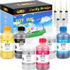 Lucky Bridge 6x250ml DTF Ink Premium Pigment Ink per PET Film Trasferimento di Calore Ricarica Inchiostro per Tutti Epson DTF Stampante con testina di stampa DX5 DX7 5113 XP600 I3200 4720 TX800 etc-US