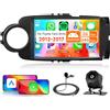 VECHTEL 2G&64G 9 Autoradio per Toyota Yaris Grmn 2012-2017 (con Canbus) con Carplay Android Auto,Bluetooth RDS/FM Radio,GPS, Wi-Fi, USB, Bluetooth, FM, RDS e telecamera per la retromarcia