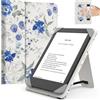 MoKo Custodia per 6 Pollici eReader da Tablet, Bianco/Blu