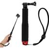 Nexaflow Asta telescopica impermeabile 49 cm, colore: rosso, asta telescopica per action camera, compatibile con Hero 13/12/11/10/9/8, DJI Osmo Action 5 Pro/4/3, AKASO, Insta360 Ace Pro, subacquea fino