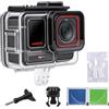 Walking Way Custodia Impermeabile per Insta360 Ace Pro/2, Alloggiamento Subacqueo Anti-Appannamento, Supporta Immersioni fino a 60m, Supporto Sgancio Rapido, Accessori Vite