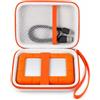 Casmilee Custodia per disco rigido LaCie Rugged Mini 1TB 2TB 4TB 5TB HDD