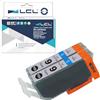 LCL Cartucce d'inchiostro Compatibile PGI-9 PGI-9C 9C (2 Ciano) | Sostituzione per Canon Pixma Pro 9500 Pro9500 Mark II