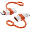 Loydia 2 Adattatori USB C a Lightning, Supporto Ricarica Rapida PD & Trasferimento Dati, Per iPhone 14/13/12/11, Non Per Cuffie/Audio/OTG