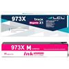 LCL Cartucce d'inchiostro Compatibile 973 973X F6T82AE High Yield Magenta | 7000Pagine Sostituzione per Hp PageWide Pro 452dn 452dw 452dwt 477dn 477dw 477dwt 552dw 577dw 577z Managed MFP P57750dw(1PK)