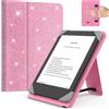 MoKo Custodia per 6 Pollici Kindle eReader da Tablet, Rosa Brillante