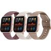 Tobfit 3 Pezzi Tobfit Cinturino per Amazfit GTS/Amazfit GTS 2/Amazfit GTS 2 Mini, 20mm, in Silicone Sportivo per Amazfit Bip/Bip U/Bip Lite/Bip S/Bip 3/Amazfit GTS 2e/GTS 3/GTS 4/GTS 4 Mini/GTR 42mm