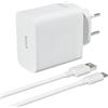 Samneer Caricatore rapido 45W USB-C, caricabatterie SUPERVOOC 2.0, cavo di ricarica 6A USB-A a USB-C da 2 metri.Compatibile con: Oppo A80 5G, A6, A5, A3 Pro 5G, A40, A60, A79, A38, Reno14 FS 5G, Reno13 F 5G.