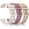 Tobfit 【3 PEZZI】 Orologi da 20mm 22mm Cinturino Gomma, Cinturini di Ricambio in Silicone con Rilascio Rapido, Cinturini in Morbida con Fibbia in Metallo per Uomo e Donna (APack, 20mm)