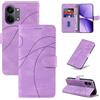 LACAE Cover a Libro per Xiaomi Poco X8 Pro Max | Custodia Flip in Pelle PU, Porta Carte, Chiusura Magnetica, Funzione Supporto, Case, Purple