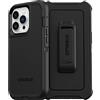 OtterBox Custodia per iPhone 13 Pro (solo) Defender Series, nera, robusta e durevole, con protezione per le porte, include fondina clip cavalletto