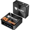 BMAX B7Apro Mini PC AMD Ryzen 5 7430U(6C/12T,Fino a 4.3 GHz), Win 11 Pro