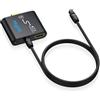 eSynic Estrattore Audio HDMI per Fire TV Stick a TV Soundbar (Non ARC/eARC) - Convertitore HDMI a Toslink Supporta 4K@30Hz e Dolby/DTS 5.1, Cavi Ottico e Type-C Inclusi