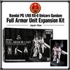 Bandai PG 1/60 RX-0 Unicorn Gundam Full Armor Unit Expansion Kit Giappone Nuovo