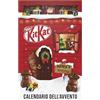 KITKAT Calendario Avvento Personaggi e Palline di Cioccolato al Latte ripieno con Wafer 208g