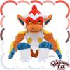 Pokemon Center Original Pokemon fit Mini Plush #392 Infernape bambola giocatt...
