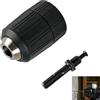 Lacryphx Mandrino autobloccante, mandrino trapano, mandrino universale autobloccante 2-13 mm con adattatore SDS per trapano/perforatore elettrico, compatibile con punte per legno, metallo e fai da te