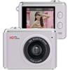 Kivivaka Fotocamera indossabile 1080P 64MP Foto Portachiavi Cam (Viola) | Sensore ad alta risoluzione da 64 MP, video FHD 1080P, design compatto portachiavi, corpo ABS+PC, bianco nero oro verde viola