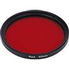 Agatige Filtro per obiettivo fotocamera completamente rosso (52mm)