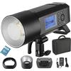 Godox AD400Pro Flash TTL 400Ws 2,4G Wireless GN72 1/8000 HSS Stroboscopico Esterno Speedlite con Lampada da Modellismo con Batteria al Litio per Camera Canon Sony Nikon Fuji Olympus Panasonic