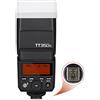 Godox TT350C TTL - Flash elettronico per fotocamera digitale Canon Mirrorless 2.4G HSS 1/8000s TTL GN36