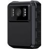 CCZRD Mini Telecamera Wifi Full HD 1080P 2 Pollici IPS Touch Screen IP67 Videoregistratore Impermeabile For Visione Notturna Guardia Di Sicurezza Polizia Body Cam(Only Camera,L9 1080P)