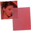 SECFOU Filtro Gel Rosso per Lampada Tungsteno e Flash, Carta Morbida Mylar 3 Pezzi, Alta Trasmissione Luce per Fotografia e Serie Tv