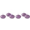 Cereria Di Giorgio - 20 Candele Galleggianti - Diametro 4.5 cm Altezza 2.7 cm - Colore Lavanda - Durata 4 ore (Confezione da 2)