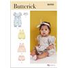 Butterick Simplicity Patterns 6950 A - Cartamodello per cartamodello (XS-S-M-L)