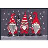 Wash+Dry wash + dry - Tappeto Weihnachtszwerge 50x75, Grigio