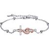 YAFEINI Pinguino/Cavia Braccialetti Pinguino Regali in Argento Sterling 925 Abbraccia Pinguini Carino Animale Gioielli per Donne Sorella, 10,4 mm x 24,3 mm, Argento sterling, Non conosciuto
