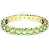 Swarovski Anello Taglio tondo, Verde Matrix - Swarovski 5658662