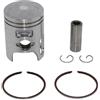 cyclingcolors Pistone e fasce elastiche moto ciclomotore motore 50cc compatibile con sym jet daelim five asse 12mm D 39mm