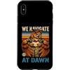 Owl Navigator Explorer Compass Custodia per iPhone XS Max Noi Navigare All'alba Owl Compass Aviator